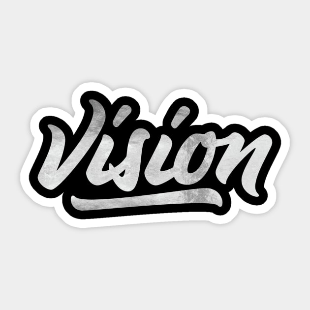 Motivation Vision Sticker by Creative Has